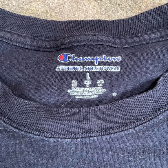 Champion Bucknell Bison Navy Graphic Tee - Men - Picture 2 of 5